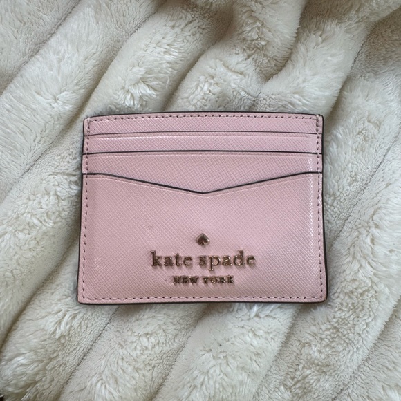Kate Spade Blush Card Wallet - Picture 1 of 3